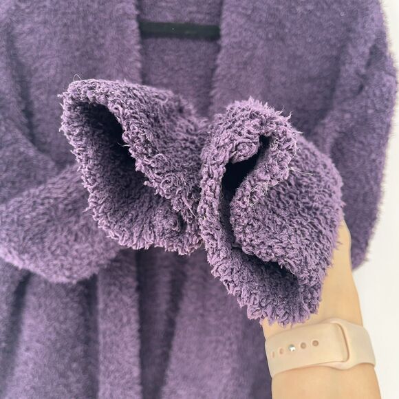 Barefoot Dreams Purple Cardigan - Picture 8 of 9